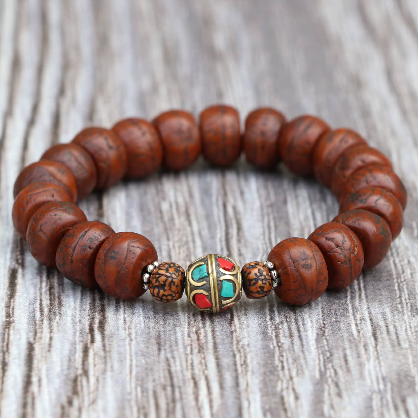 Bodhi seed wrist shop mala